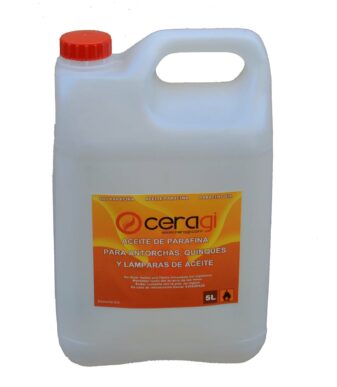 Parafina liquida para lámparas, quinqués y antorchas